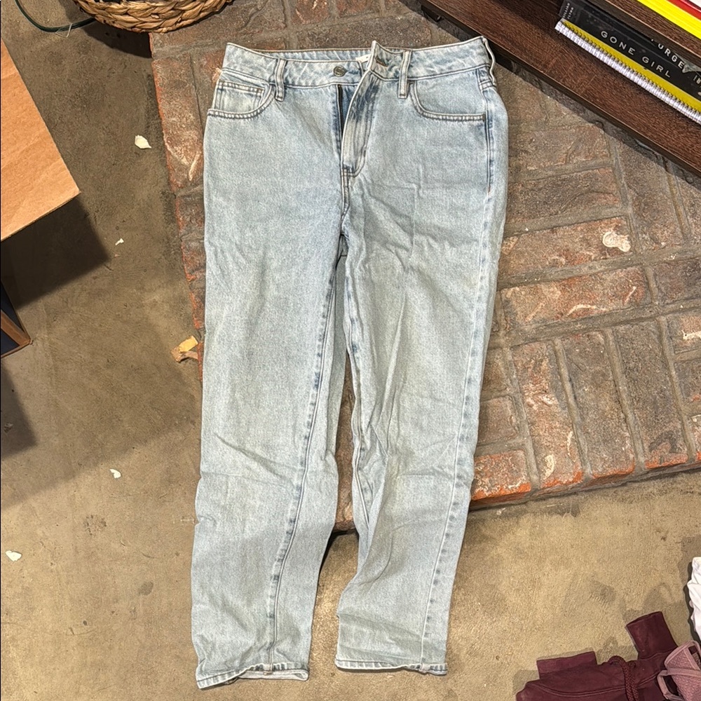 PacSun Blue Slim Jeans with Faded Wash